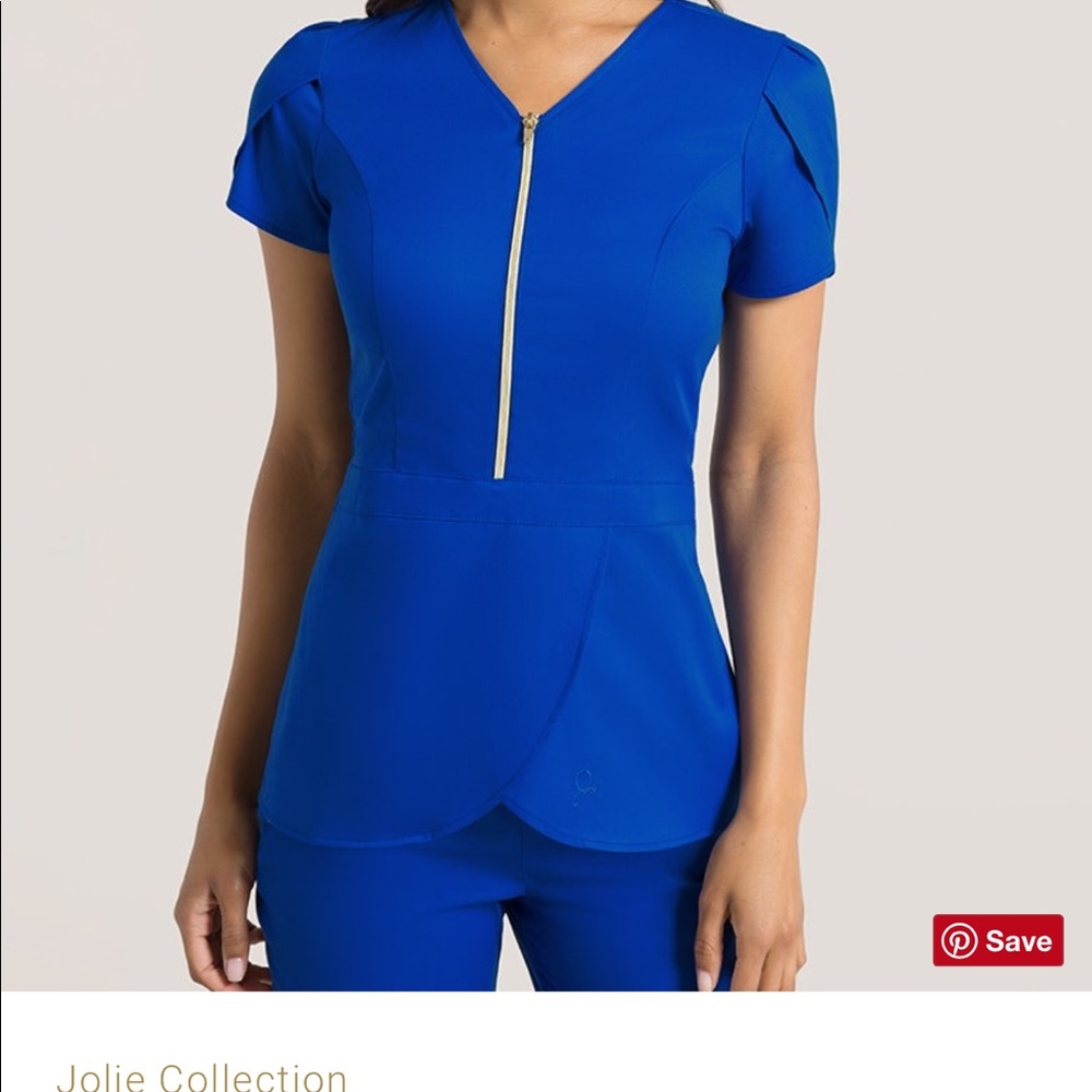 NWT Scrub Set Jannuu Blue size Medium